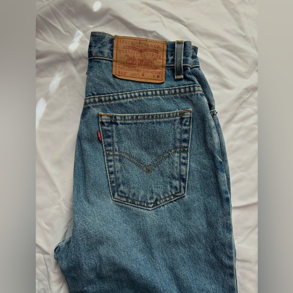 Vintage 512 Levis Slim tapered denim jeans - Picture 3 of 5